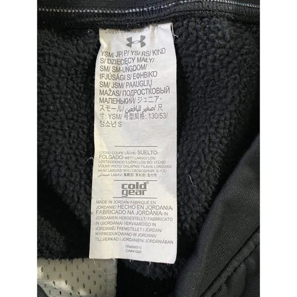 Under Armour Girls Sweat Pants Size Small Black - Picture 7 of 8